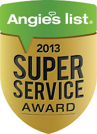 Angie’s List Super Service Award 2013